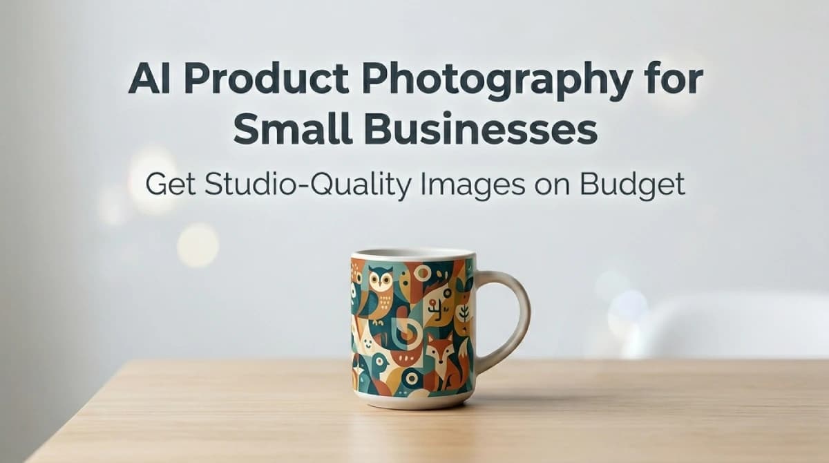 AI Product Photography for Small Businesses: Get Studio-Quality Images on Budget